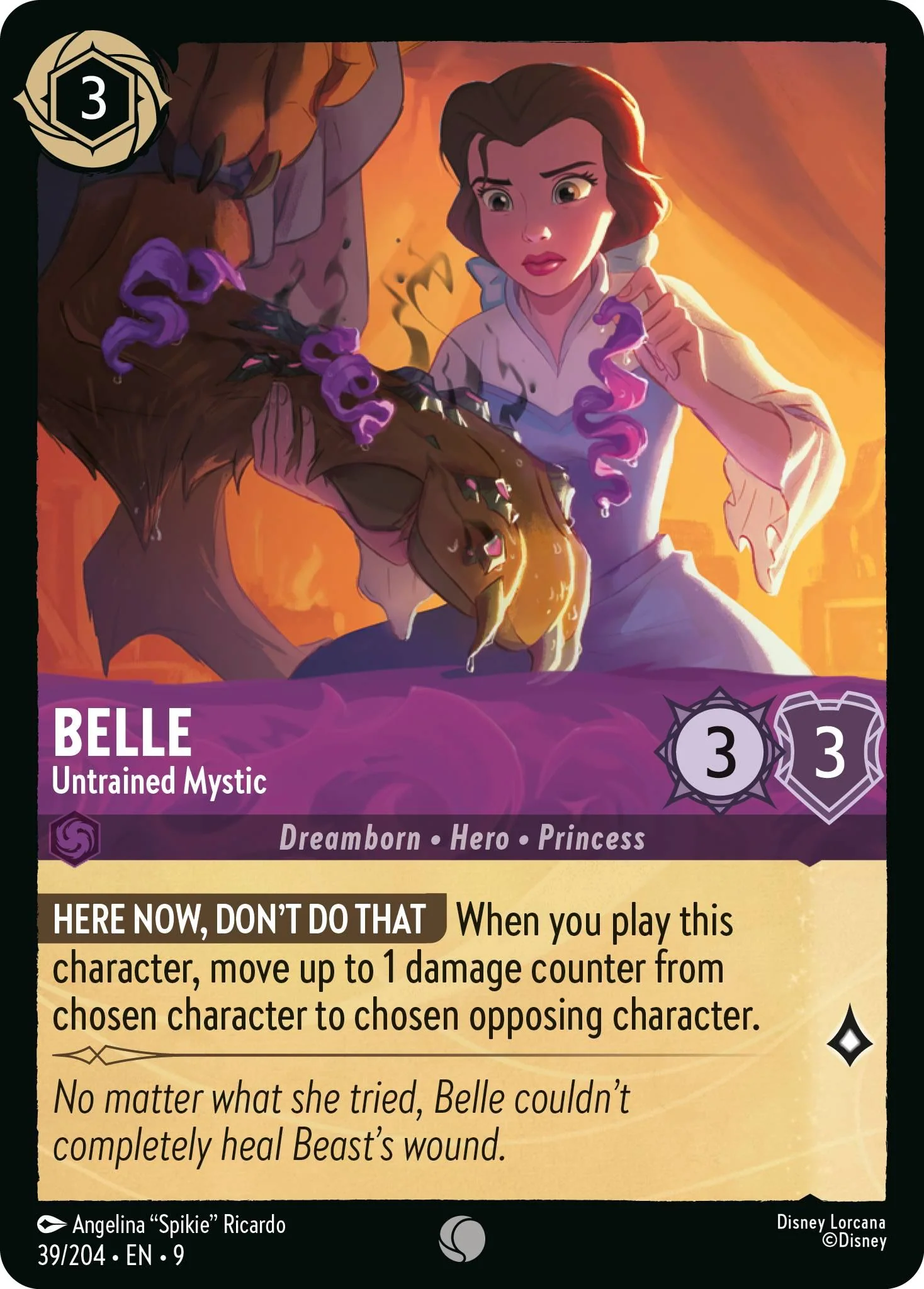 Belle - Untrained Mystic - 39/204 [Fabled] [Non-Foil]