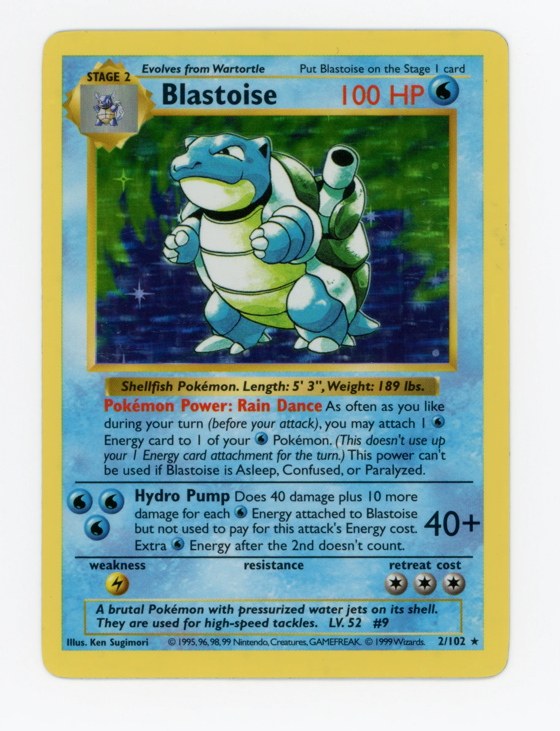 Blastoise — Rare|Shadowless|Holo — ID 16481