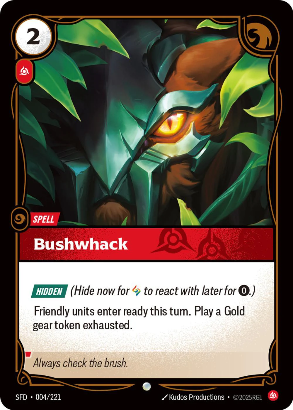 Bushwhack - 004/221 [Spiritforged] [Non-Foil]