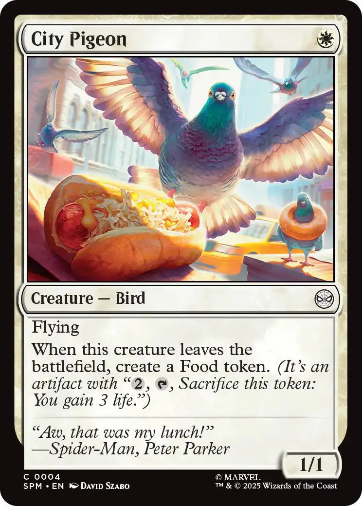 City Pigeon [4] [Marvel's Spider-Man] [Non-Foil]