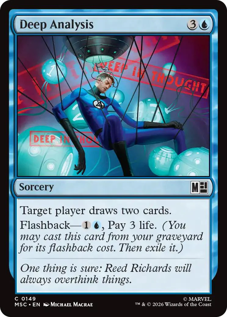 Deep Analysis [149] [Marvel Super Heroes: Commander] [Non-Foil]