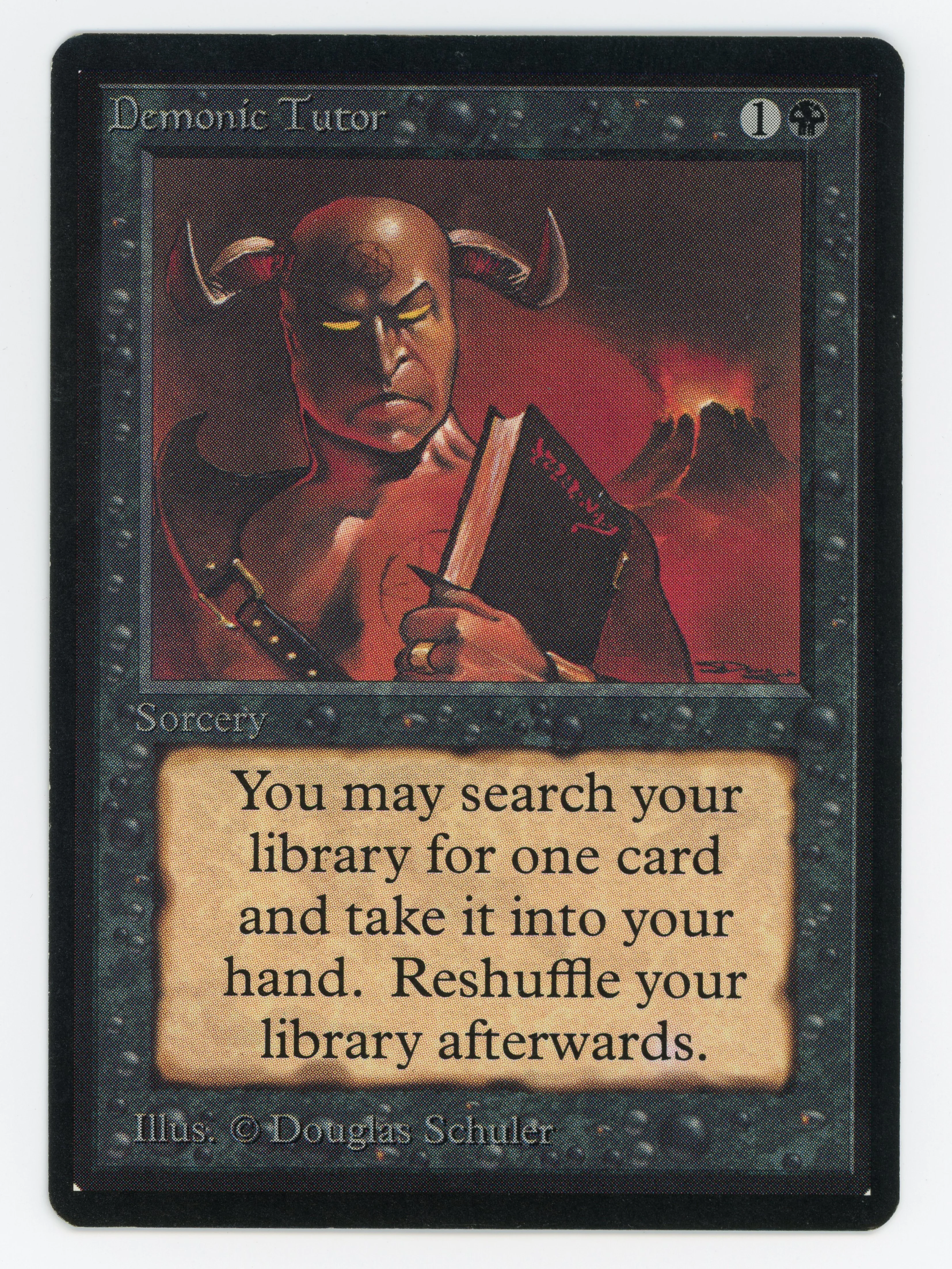 Demonic Tutor - Scan 15847