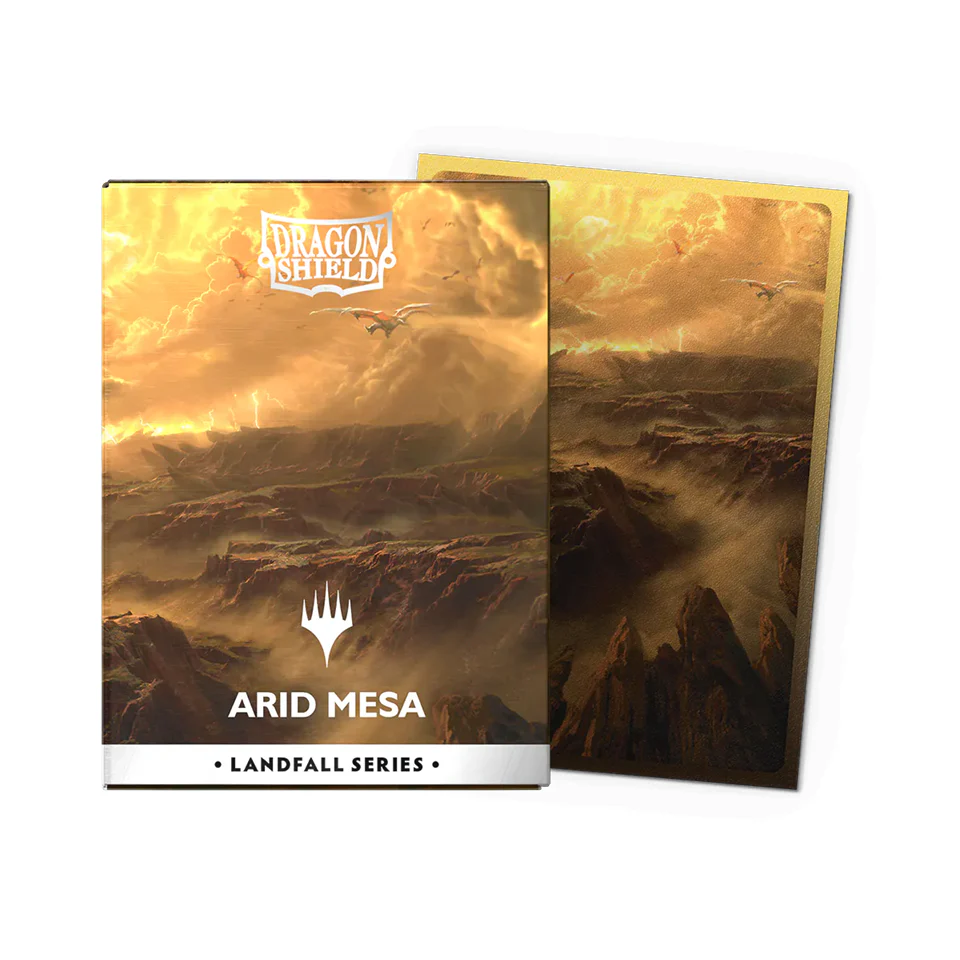 Dragon Shield Matte Dual Sleeves - Standard Size - 100ct - Landfall Series - Arid Mesa - Image 2