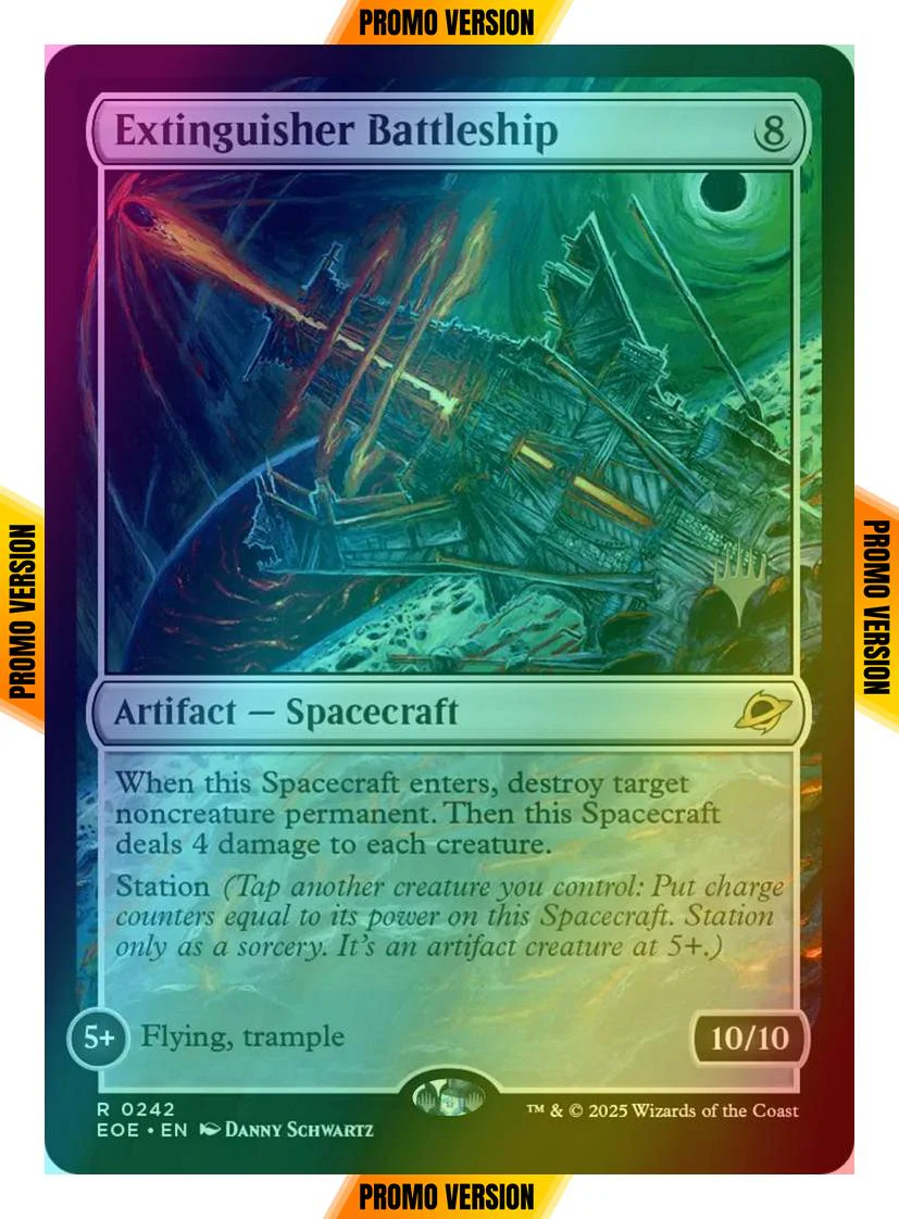 Extinguisher Battleship [242p] [Promo Pack] [Edge of Eternities: Promos] [Foil]