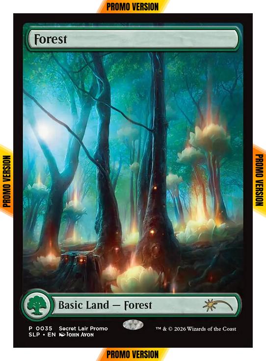 Forest [0035] [Full Art] [Secret Lair Promo] [Non-Foil]