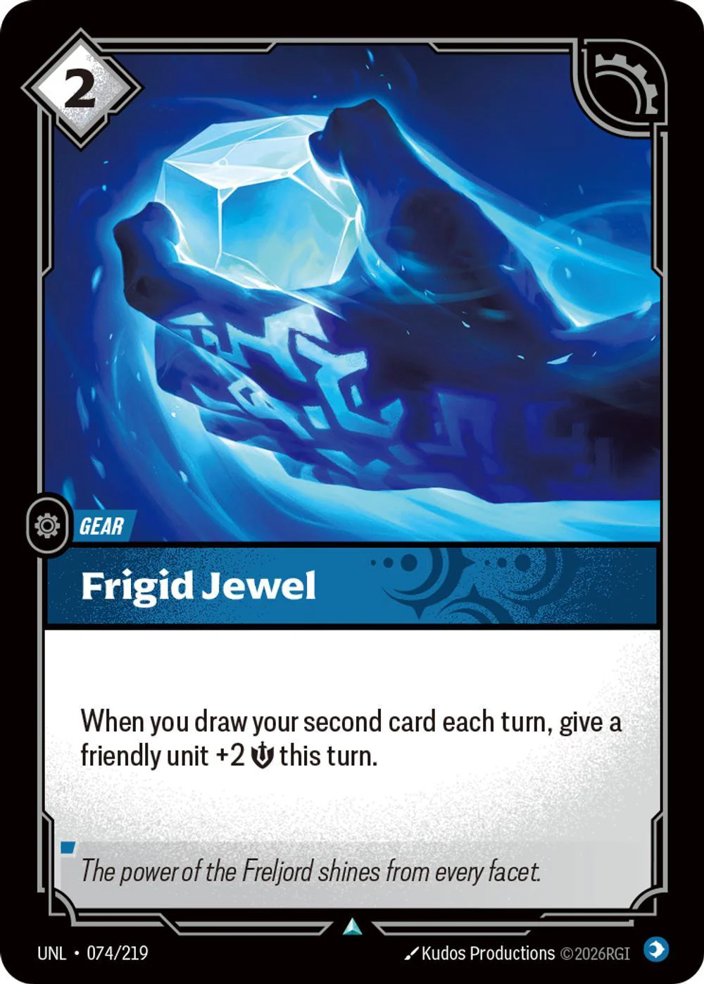 Frigid Jewel - 074/219 [Unleashed] [Non-Foil]