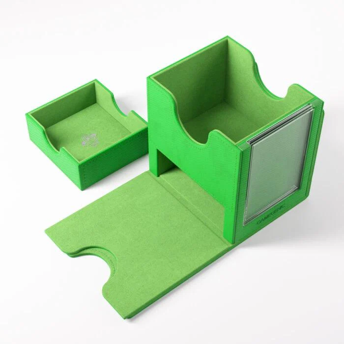 Gamegenic Sidekick Pro XL Convertible Deck Box - 100+ - Green - Image 2