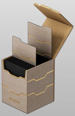 Gatherer's Tavern DOMARU Armory Vertex Deck Box - 100+ - Alabaster - Image 2