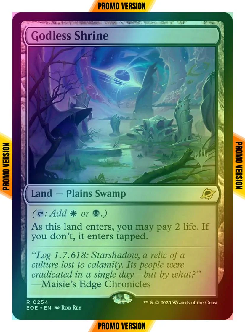 Godless Shrine [254p] [Promo Pack] [Edge of Eternities: Promos] [Foil]