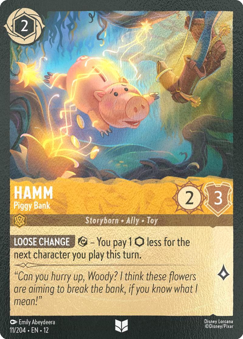 Hamm - Piggy Bank - 11/204 [Wilds Unknown] [Cold Foil]