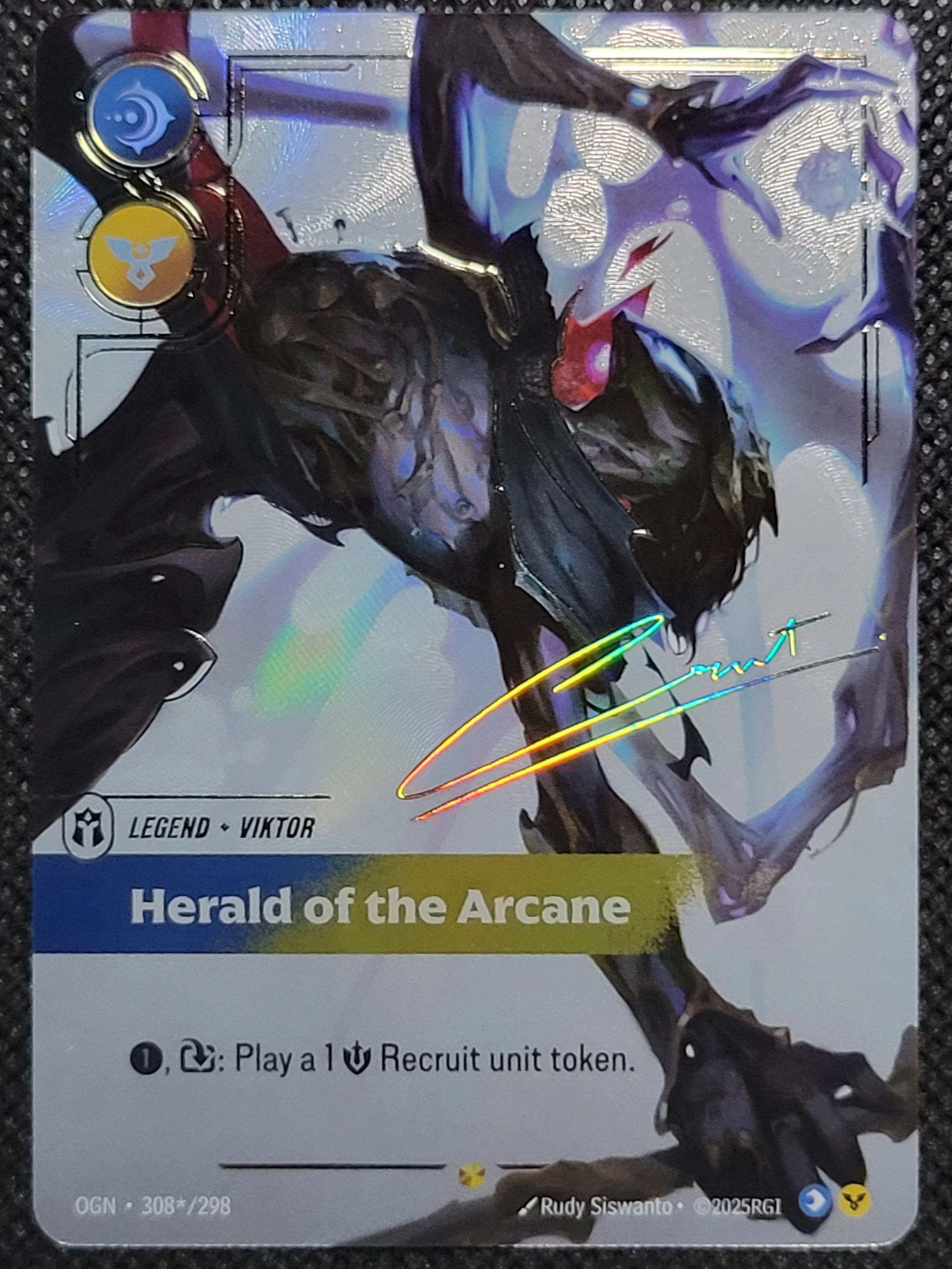 Herald of the Arcane (Viktor) — Signature|Foil — ID 17186 - Image 3