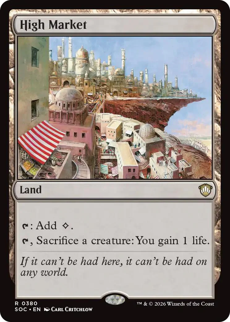 High Market [380] [Secrets of Strixhaven: Commander] [Non-Foil]