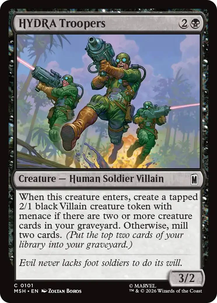 HYDRA Troopers [101] [Marvel Super Heroes] [Non-Foil]