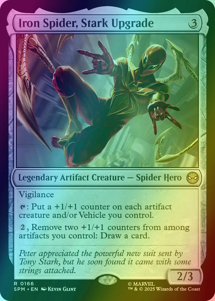 Iron Spider, Stark Upgrade [166] [Marvel's Spider-Man] [Foil]