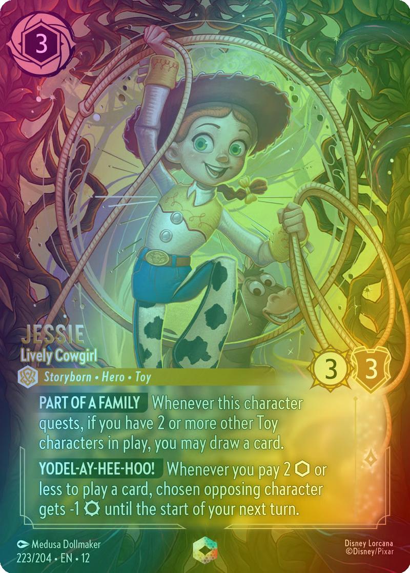 Jessie - Lively Cowgirl (Enchanted) - 223/204 [Wilds Unknown] [Holofoil]