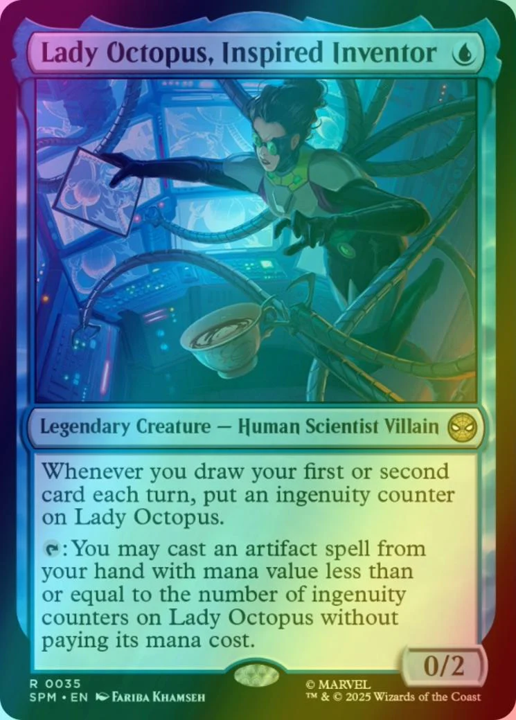 Lady Octopus, Inspired Inventor [35] [Marvel's Spider-Man] [Foil]