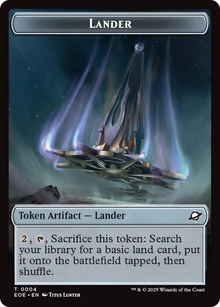 Lander Token (04) // Robot Token (10) [Edge of Eternities: Tokens] [Non-Foil]