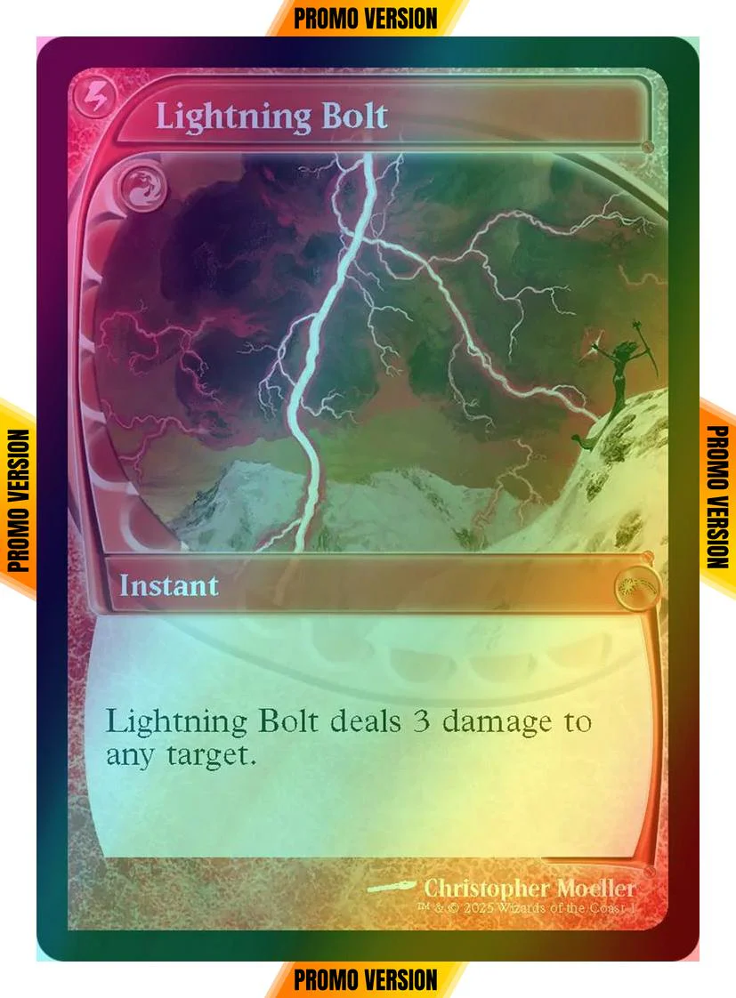 Lightning Bolt [13] [Future Frame] [MagicFest 2025] [Foil]
