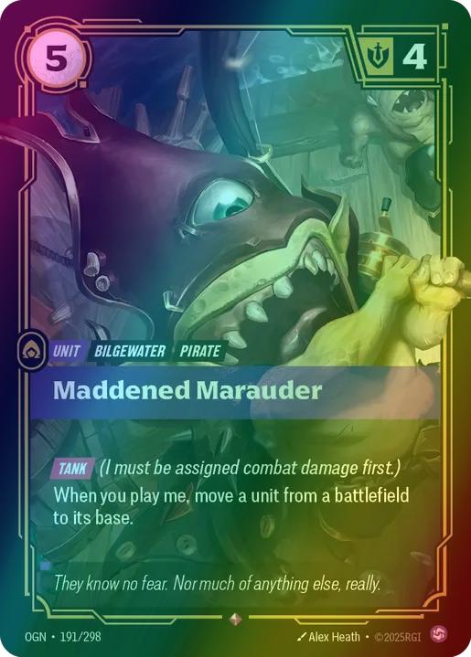 Maddened Marauder - 191/298 [Origins] [Foil]