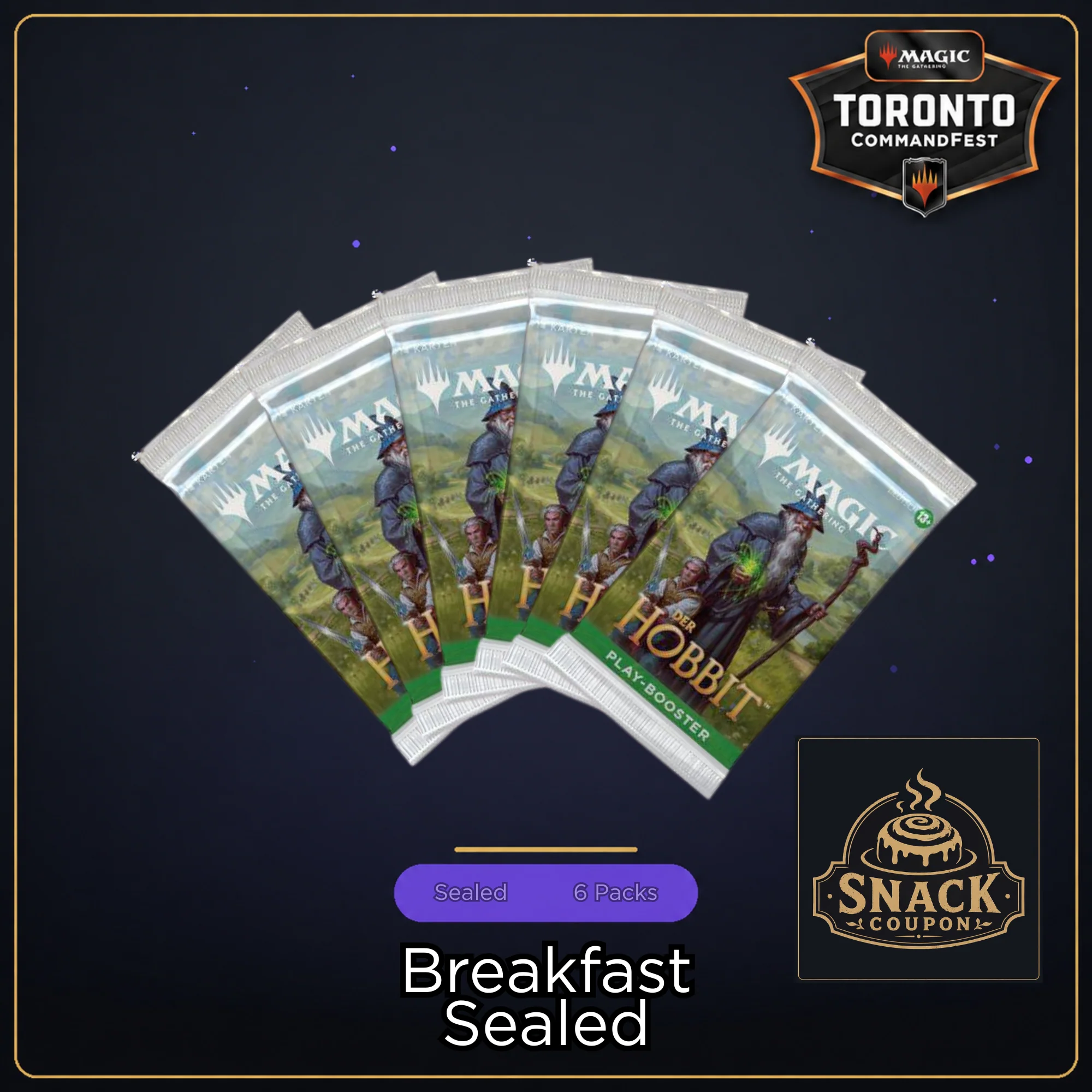 Magic: The Gathering® | The Hobbit Sealed Breakfast Double Up - Friday August 21st - 12:30 PM [Round 14 - CommandFest Toronto]