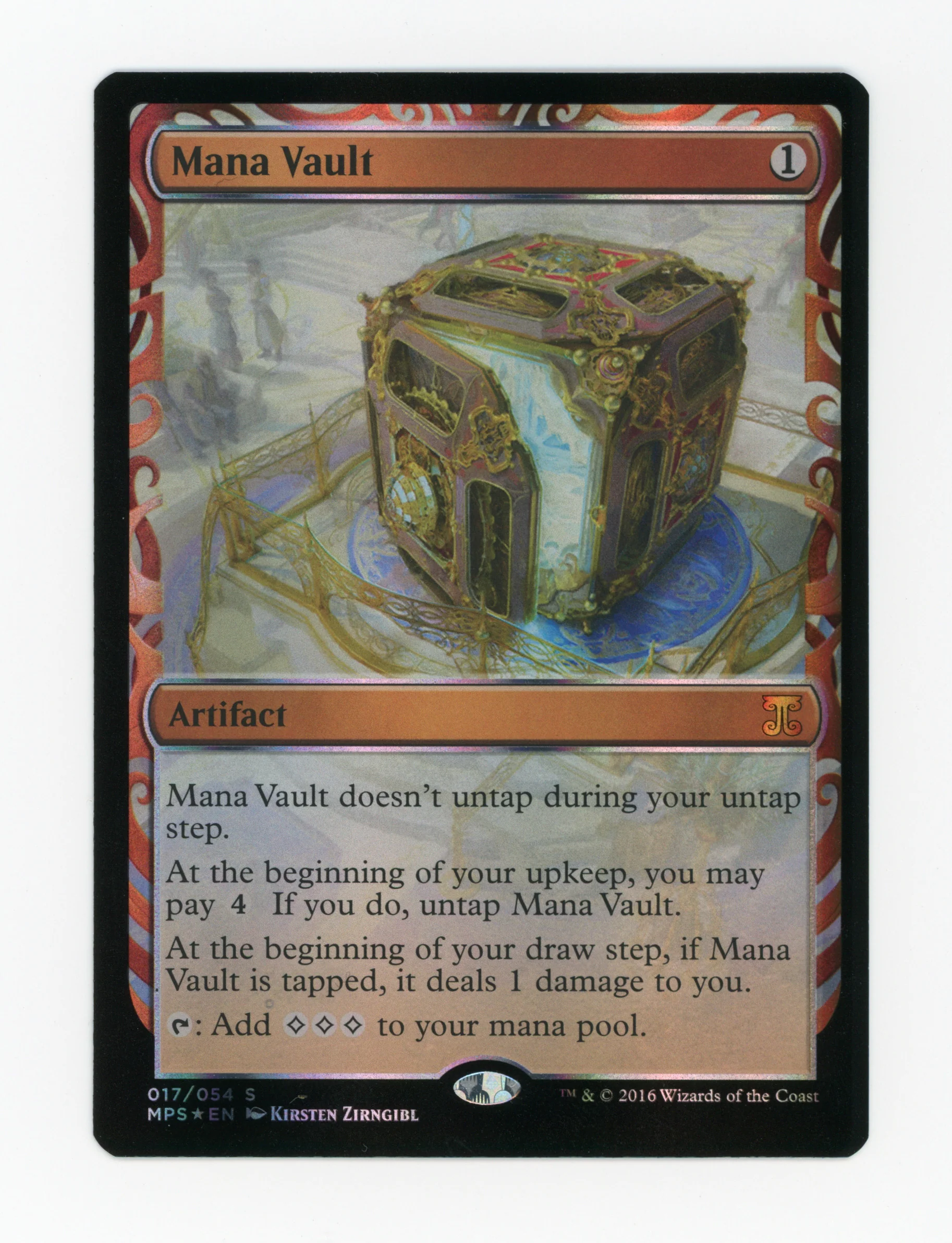 Mana Vault — Masterpiece Series|Foil — ID 17110