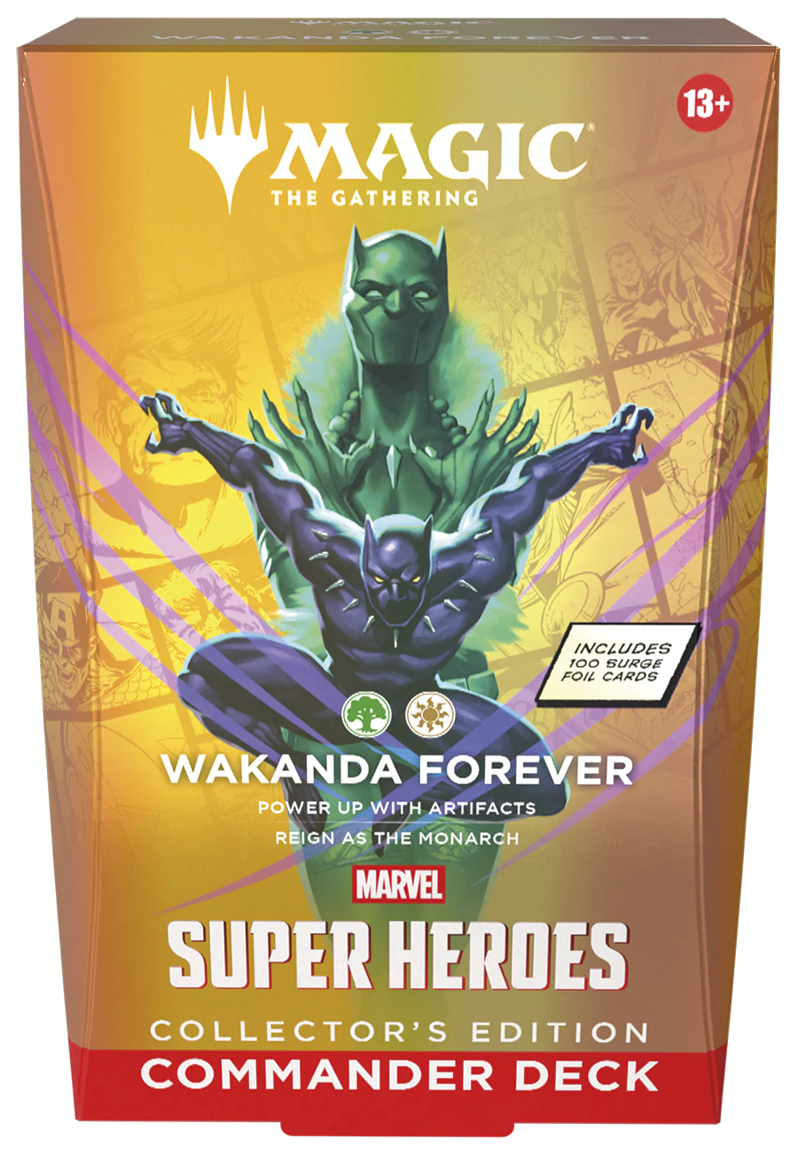 Marvel Super Heroes: Commander - Commander Deck: Collector's Edition - Wakanda Forever