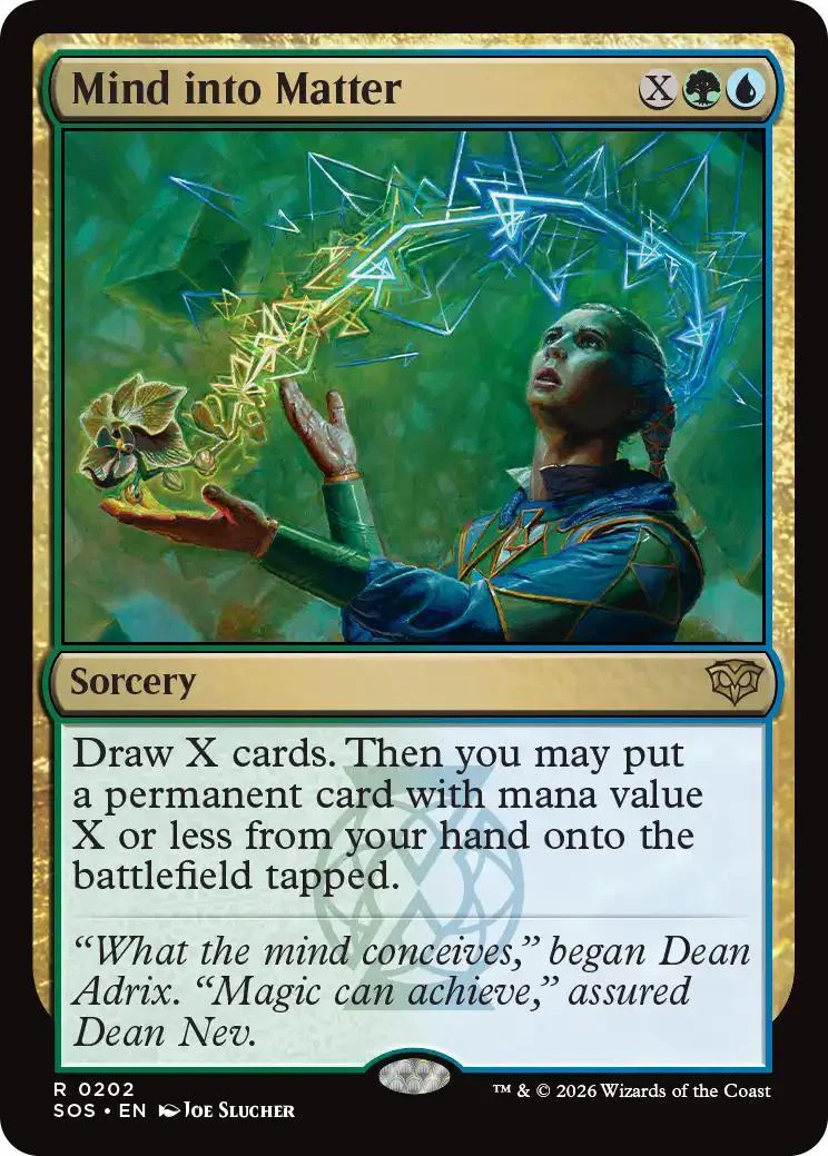 Mind into Matter [202] [Secrets of Strixhaven] [Non-Foil]