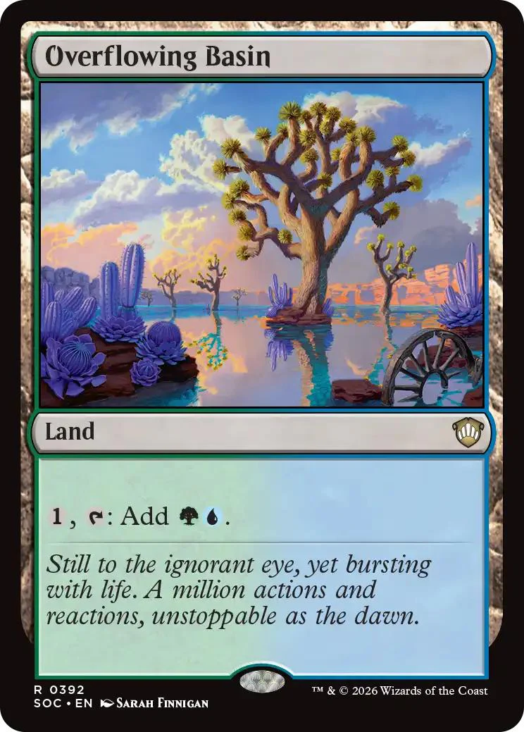 Overflowing Basin [392] [Secrets of Strixhaven: Commander] [Non-Foil]
