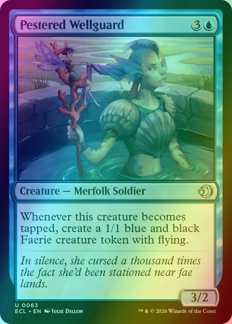 Pestered Wellguard [63] [Lorwyn Eclipsed] [Foil]
