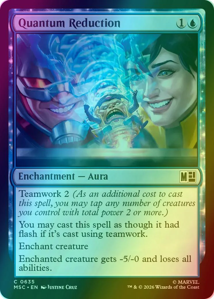 Quantum Reduction [635] [Jumpstart] [Marvel Super Heroes: Commander] [Foil]