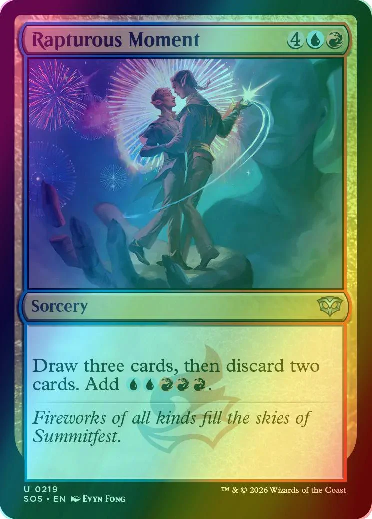 Rapturous Moment [219] [Secrets of Strixhaven] [Foil]
