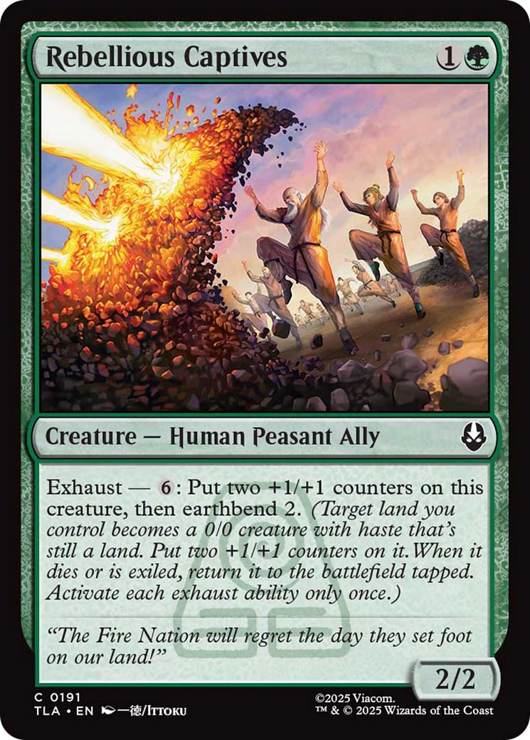 Rebellious Captives [191] [Avatar: The Last Airbender] [Non-Foil]