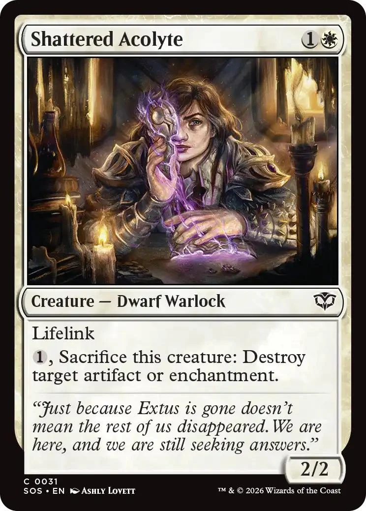 Shattered Acolyte [31] [Secrets of Strixhaven] [Non-Foil]