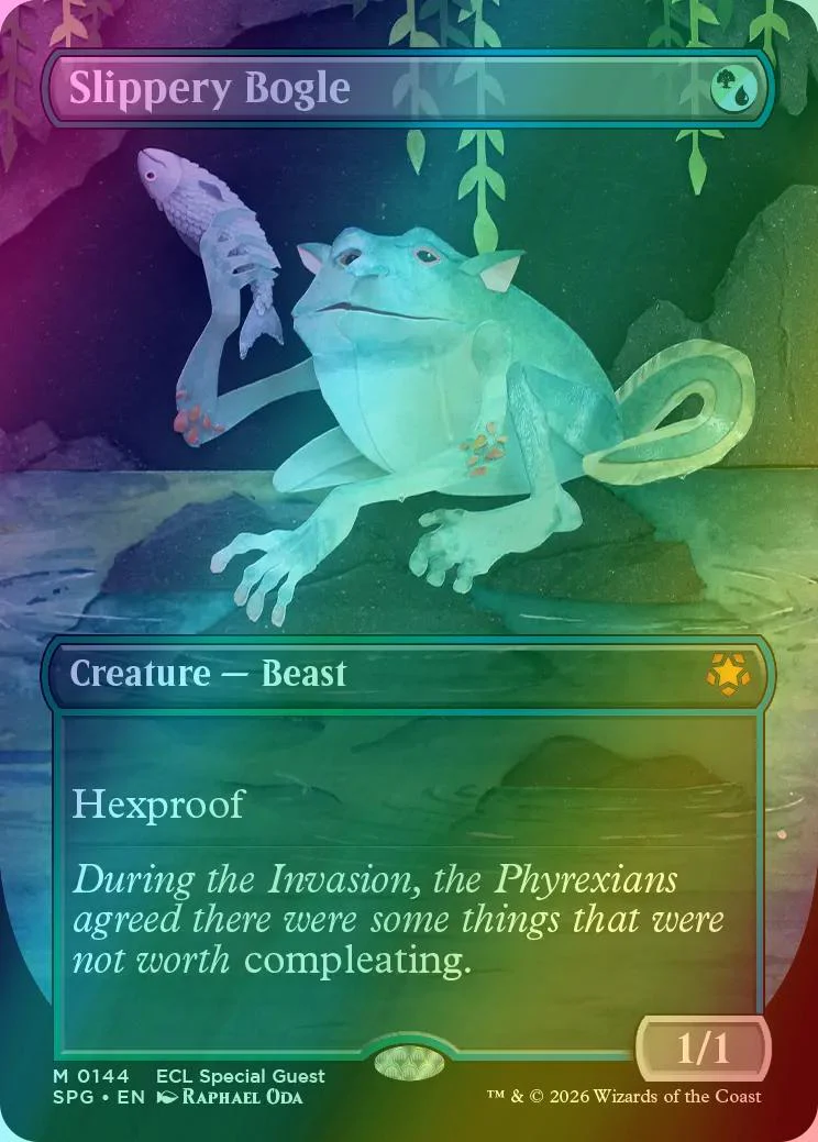 Slippery Bogle [144] [Borderless] [Special Guests] [Foil]