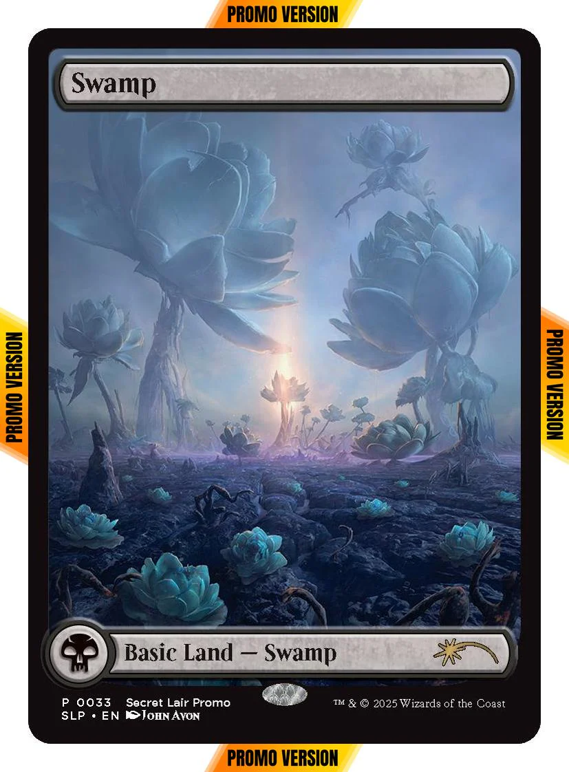 Swamp [0033] [Full Art] [Secret Lair Promo] [Non-Foil]
