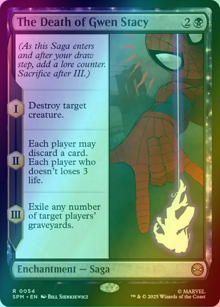 The Death of Gwen Stacy [54] [Marvel's Spider-Man] [Foil]