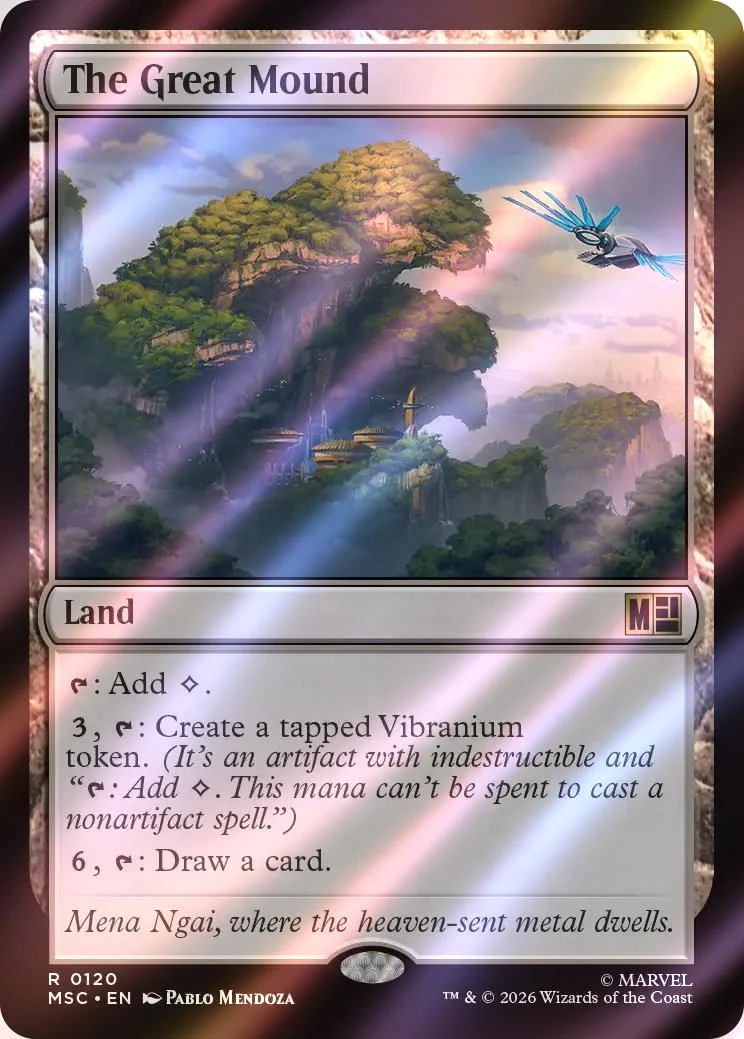 The Great Mound [120] [Marvel Super Heroes: Commander] [Surge Foil]