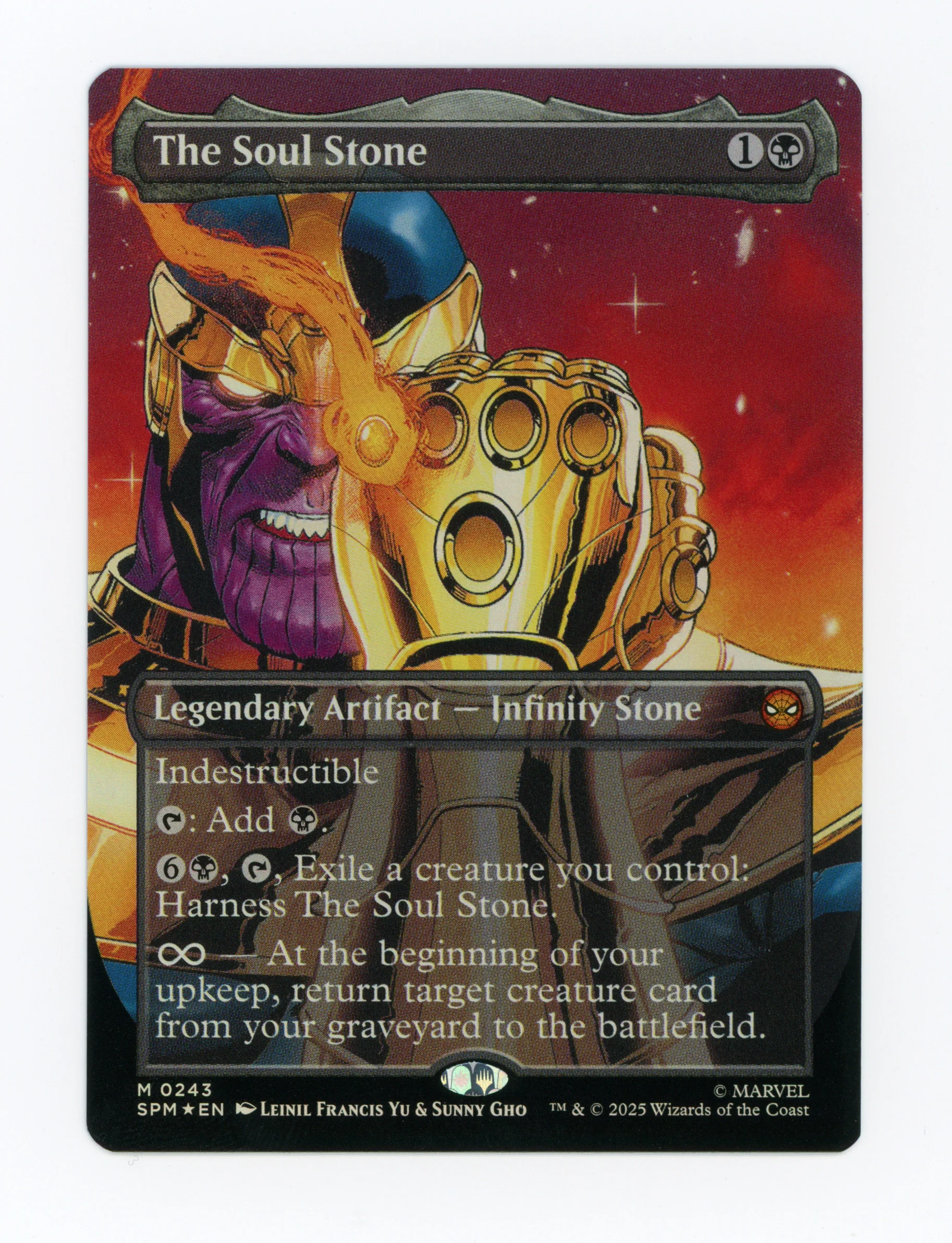 The Soul Stone — Borderless|Gauntlet|Foil — ID 17293