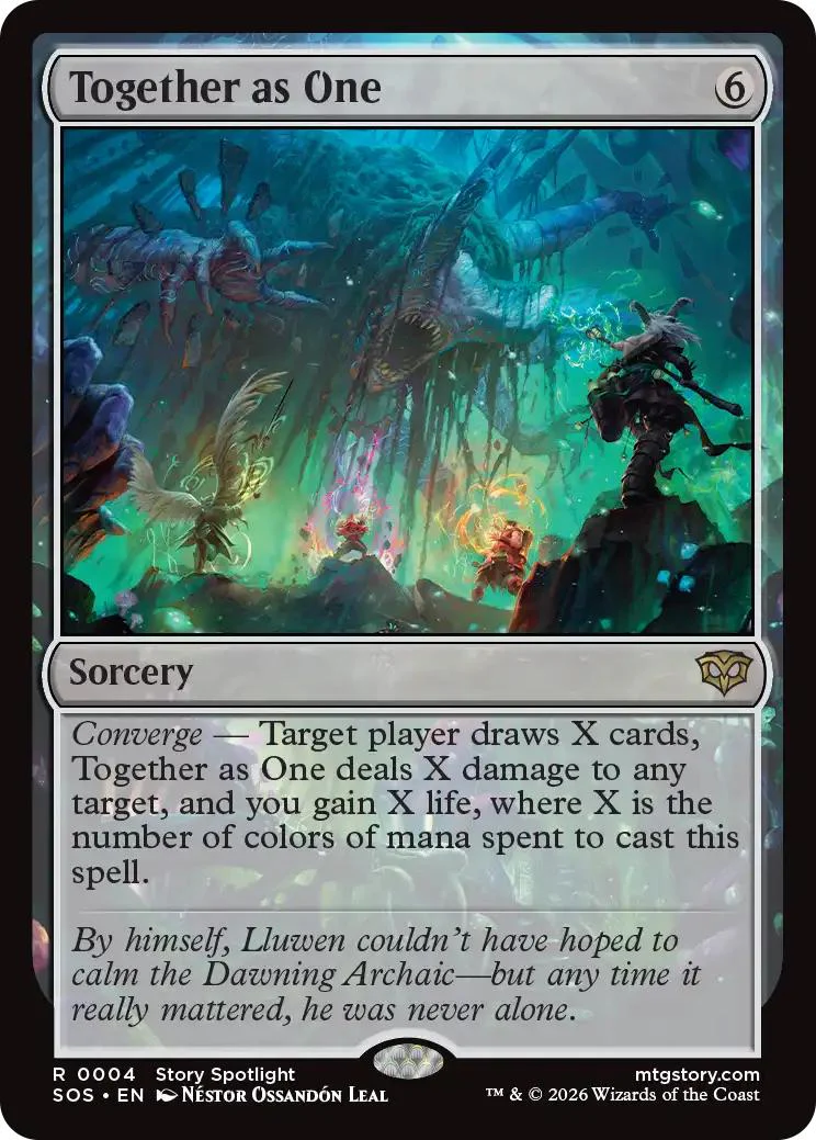 Together as One [4] [Secrets of Strixhaven] [Non-Foil]