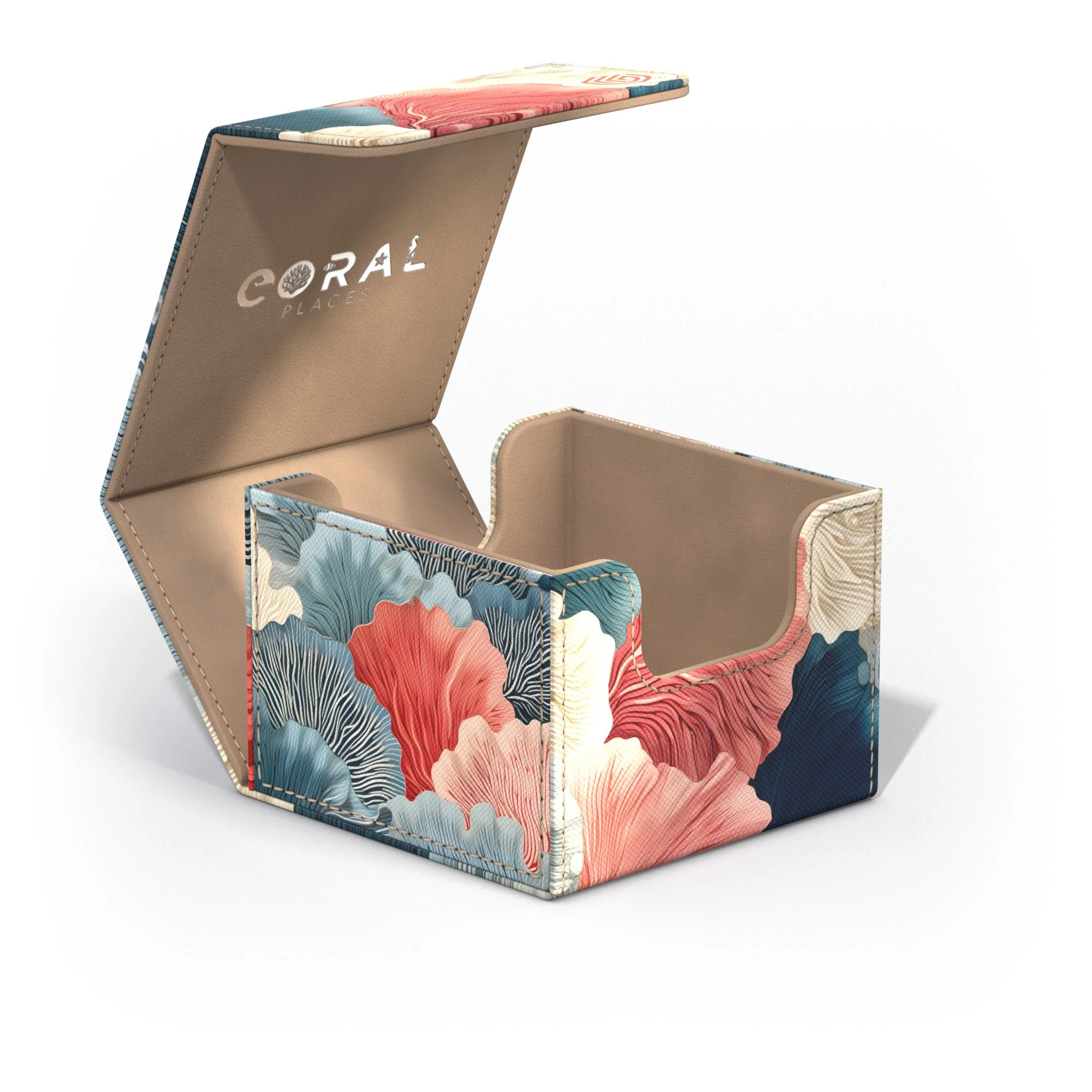 Ultimate Guard Sidewinder XenoSkin Deck Case - 133+ - Coral Places - Reef Flowers - Image 2