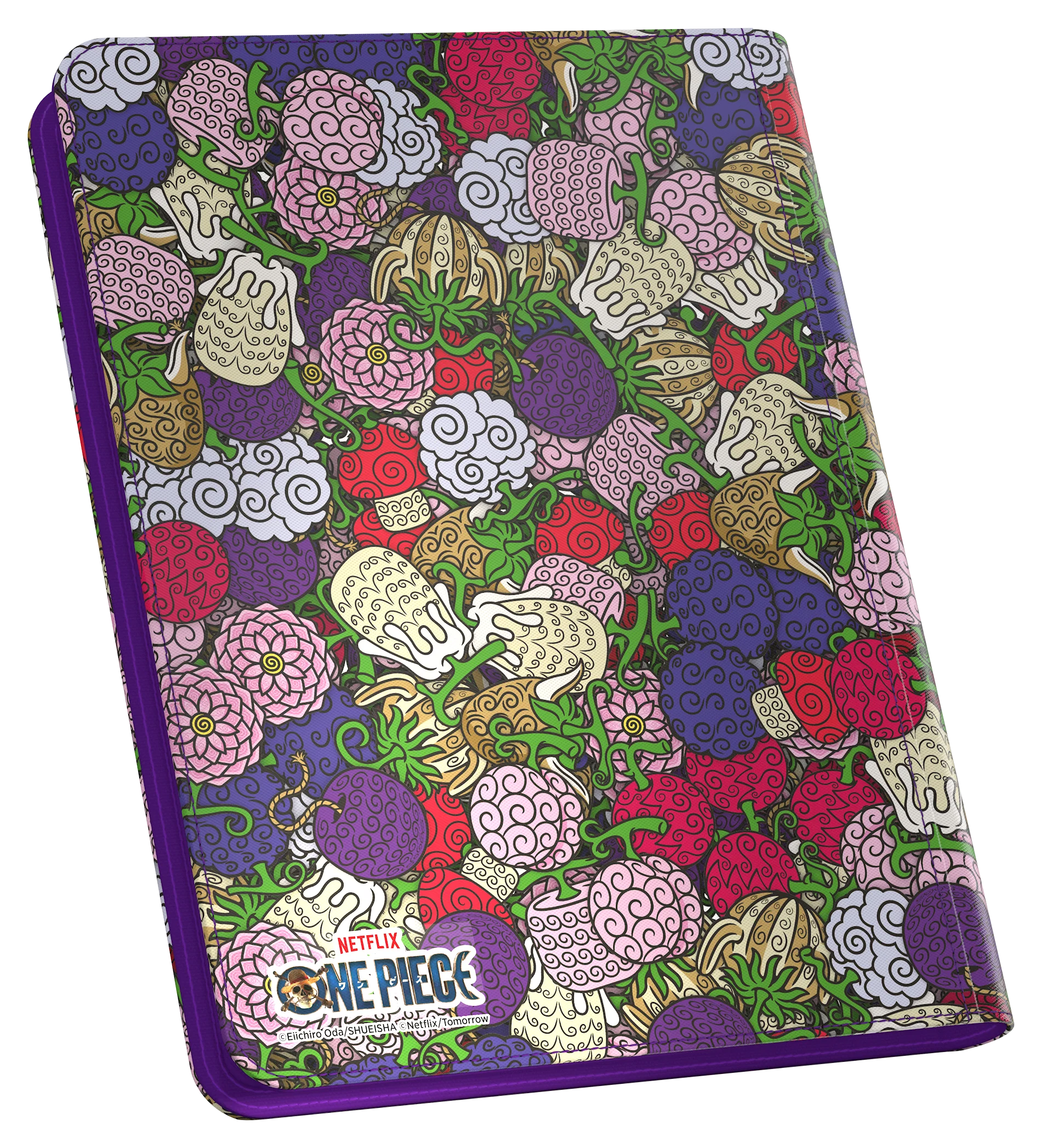 Ultimate Guard Zipfolio 360 Xenoskin Binder - 18-Pocket - One Piece - Devil Fruit Pattern - Image 2
