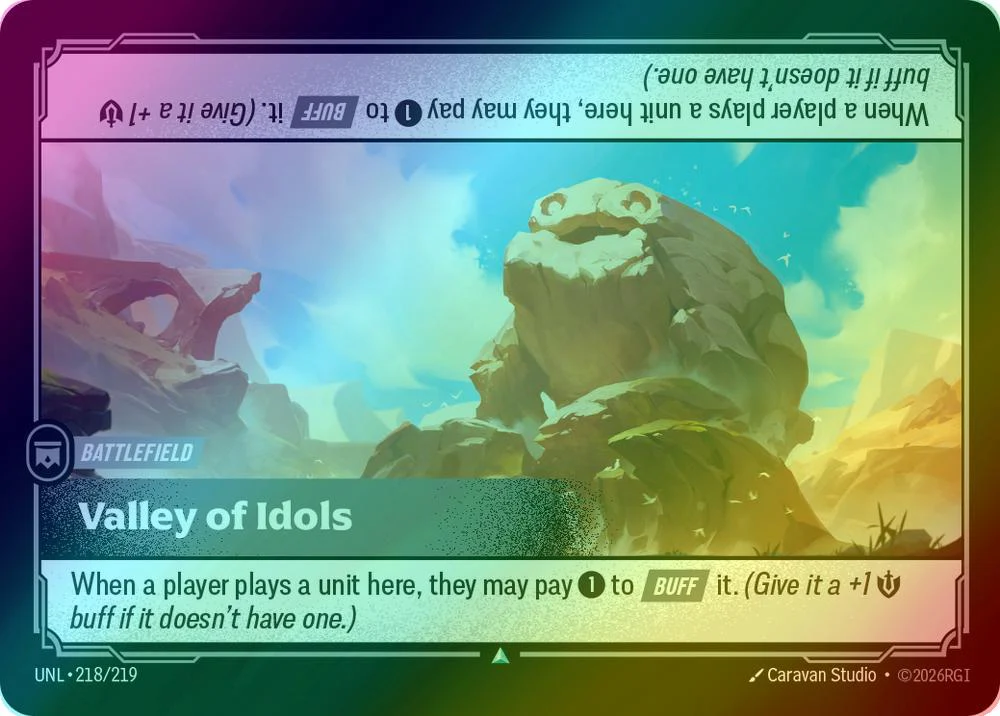 Valley of Idols - 218/219 [Unleashed] [Foil]