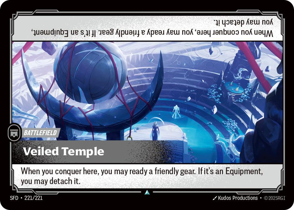 Veiled Temple - 221/221 [Spiritforged] [Non-Foil]