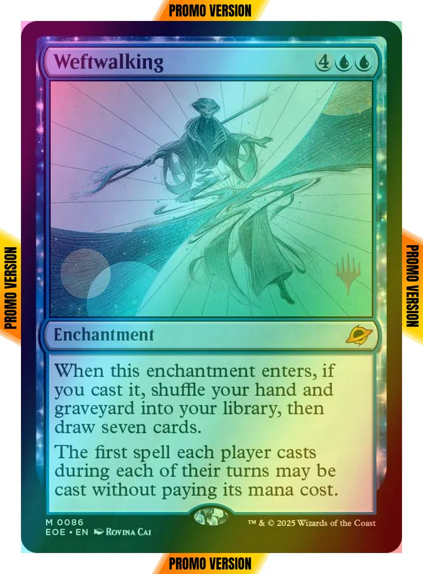 Weftwalking [86p] [Promo Pack] [Edge of Eternities: Promos] [Foil]