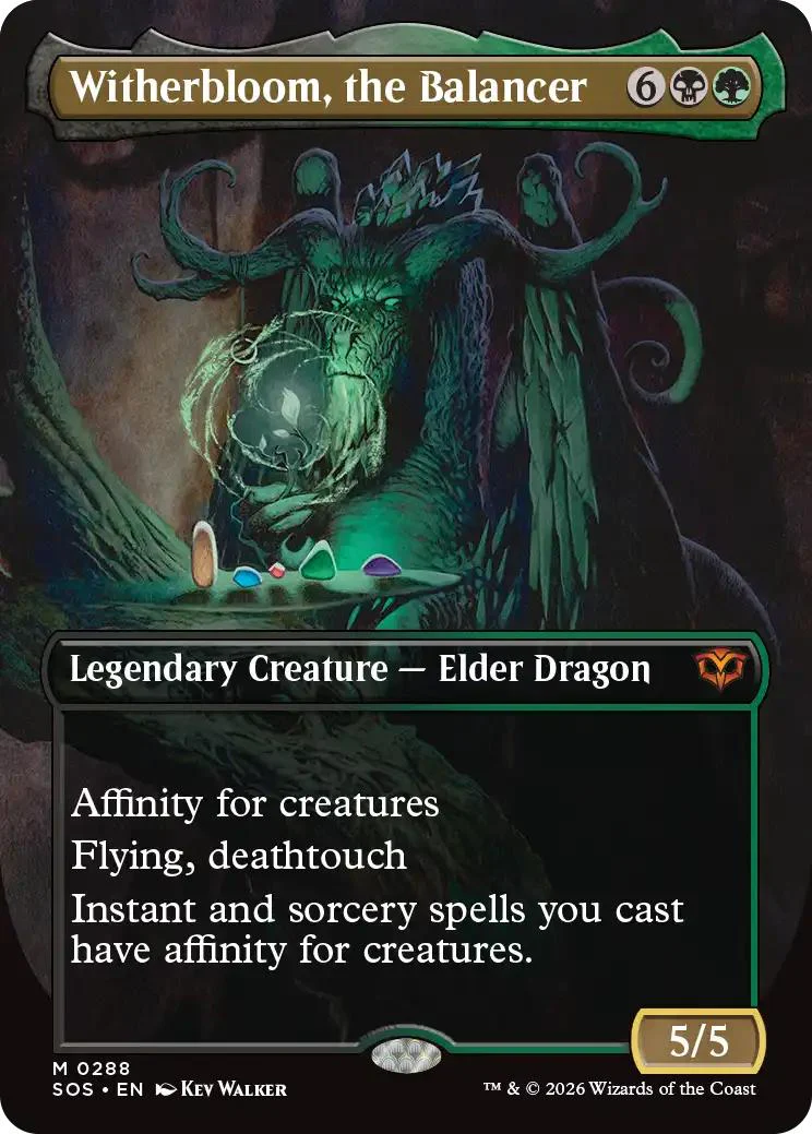 Witherbloom, the Balancer [288] [Borderless] [Secrets of Strixhaven] [Non-Foil]